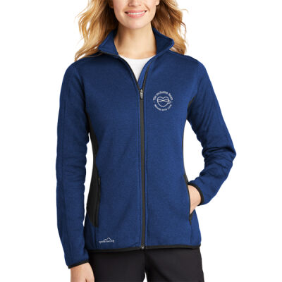 The Inclusive Bean - Ladies Full Zip Heather Stretch Fleece Jacket Thumbnail