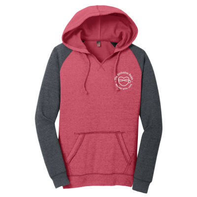 The Inclusive Bean - Women's Lightweight Fleece Raglan Hoodie Thumbnail