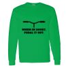 Heavy Cotton 100% Cotton Long Sleeve T Shirt Thumbnail