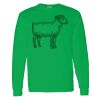 Heavy Cotton 100% Cotton Long Sleeve T Shirt Thumbnail