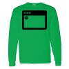 Heavy Cotton 100% Cotton Long Sleeve T Shirt Thumbnail