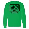 Heavy Cotton 100% Cotton Long Sleeve T Shirt Thumbnail
