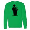 Heavy Cotton 100% Cotton Long Sleeve T Shirt Thumbnail
