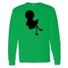 Heavy Cotton 100% Cotton Long Sleeve T Shirt Thumbnail