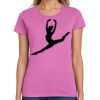 Ladies Heavy Cotton 100% Cotton T Shirt Thumbnail