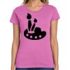 Ladies Heavy Cotton 100% Cotton T Shirt Thumbnail