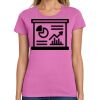 Ladies Heavy Cotton 100% Cotton T Shirt Thumbnail