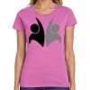 Ladies Heavy Cotton 100% Cotton T Shirt Thumbnail