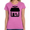Ladies Heavy Cotton 100% Cotton T Shirt Thumbnail