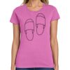 Ladies Heavy Cotton 100% Cotton T Shirt Thumbnail