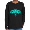 Youth Heavy Cotton 100% Cotton Long Sleeve T Shirt Thumbnail