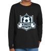 Youth Heavy Cotton 100% Cotton Long Sleeve T Shirt Thumbnail