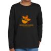 Youth Heavy Cotton 100% Cotton Long Sleeve T Shirt Thumbnail