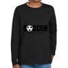 Youth Heavy Cotton 100% Cotton Long Sleeve T Shirt Thumbnail