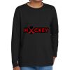 Youth Heavy Cotton 100% Cotton Long Sleeve T Shirt Thumbnail