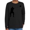 Youth Heavy Cotton 100% Cotton Long Sleeve T Shirt Thumbnail